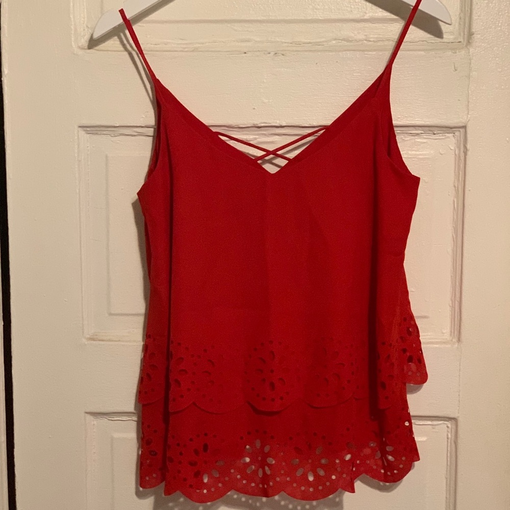 Francesca’s Laser Cut Detail Tank